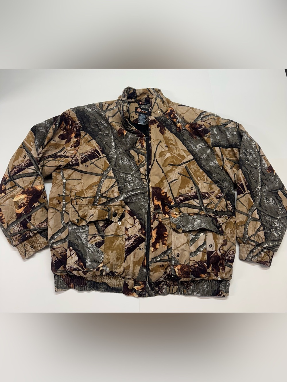 Men's Camo Jacket in Brown & Gray